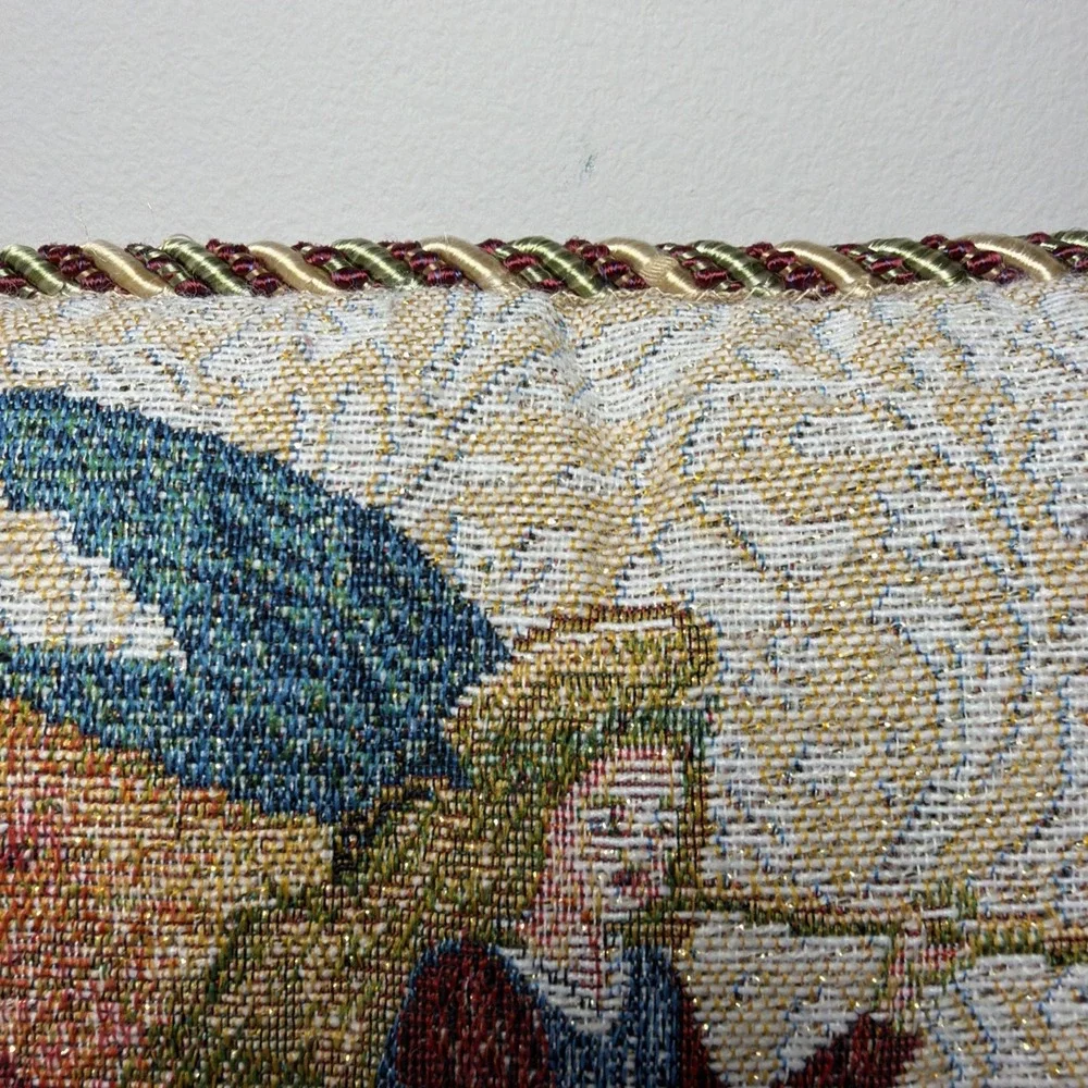 Vintage  Christmas‎ Angel Tapestry  Throw Pillow 16
